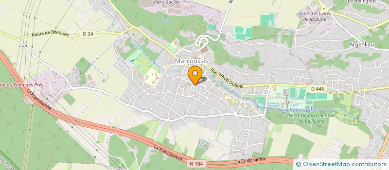 localisation de l'entreprise PLH à MARCOUSSIS