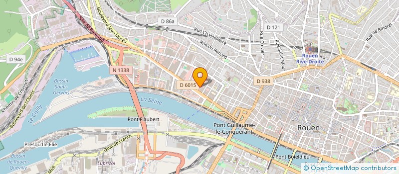 localisation de l'entreprise PLH à ROUEN