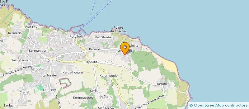 localisation de l'entreprise PLH  GROIX