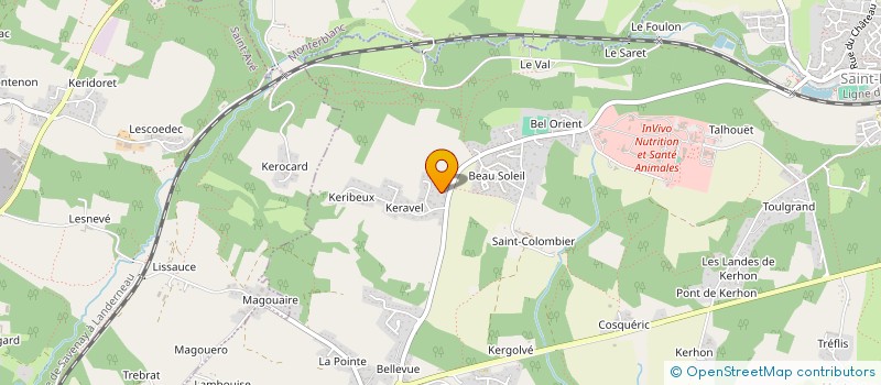 localisation de l'entreprise PLH DEVELOPPEMENT  SAINT-NOLFF