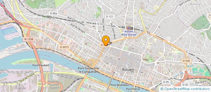 localisation de l'entreprise PLH INVESTISSEMENT  ROUEN