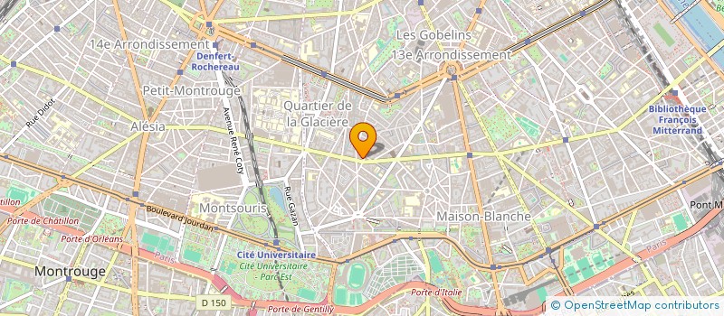 localisation de l'entreprise PLH OPTIC  PARIS