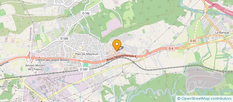 localisation de l'entreprise PLI DEV  MEYREUIL