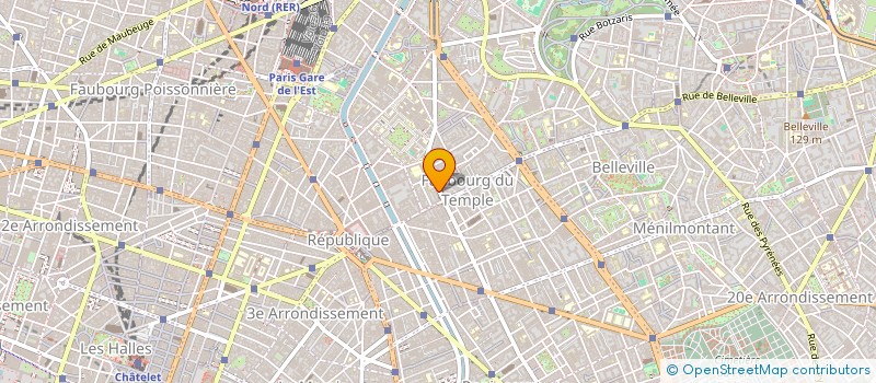 localisation de l'entreprise PLI PARMENTIER  PARIS