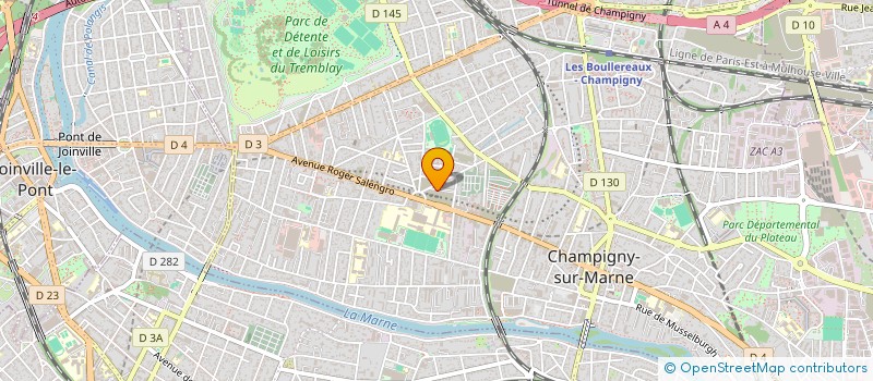 localisation de l'entreprise PLI SUR PLI à CHAMPIGNY-SUR-MARNE