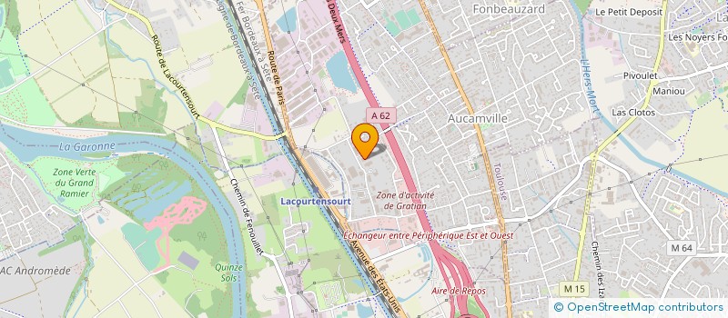 localisation de l'entreprise PLIAGE 31 à AUCAMVILLE