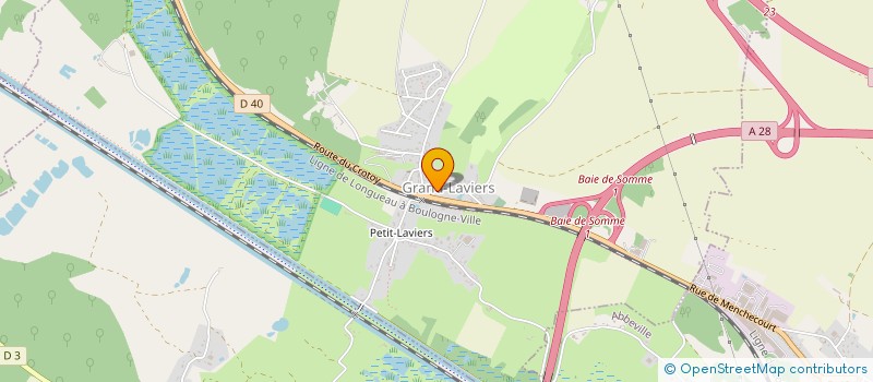 localisation de l'entreprise PLIAGEBAT  GRAND-LAVIERS