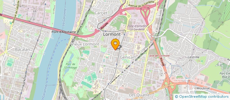 localisation de l'entreprise PLIE DES HAUTS DE GARONNE à LORMONT