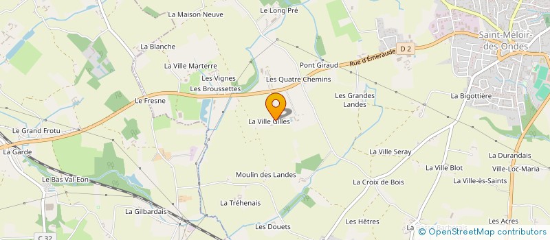 localisation de l'entreprise PLIJADUR à SAINT-MELOIR-DES-ONDES