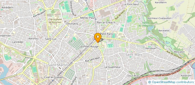 localisation de l'entreprise PLIJADUR DAO  BREST