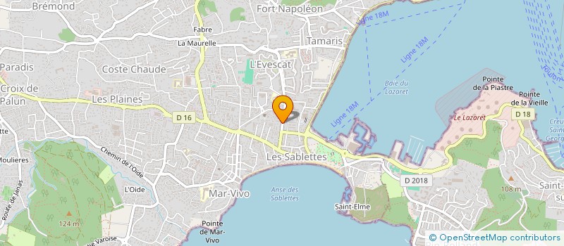 localisation de l'entreprise PLILA à LA SEYNE-SUR-MER