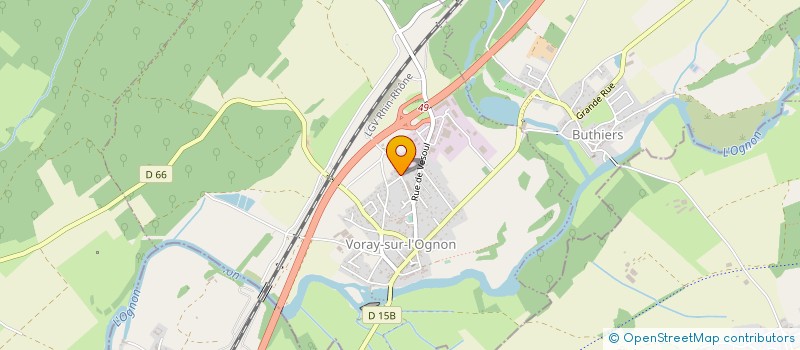 localisation de l'entreprise PLIMETAL  CHAUX-LA-LOTIERE