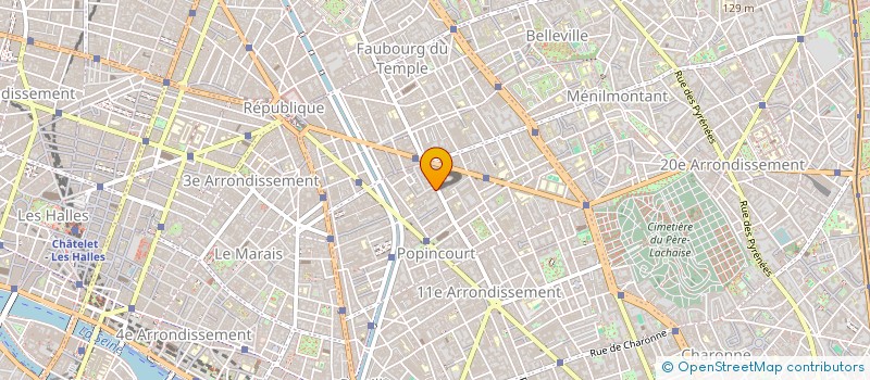 localisation de l'entreprise PLINK PRODUCTION  PARIS