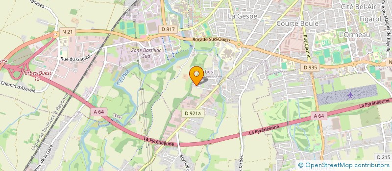 localisation de l'entreprise PLIOUS  ODOS