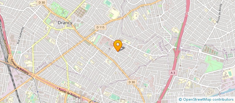 localisation de l'entreprise PLIS'FOS à DRANCY
