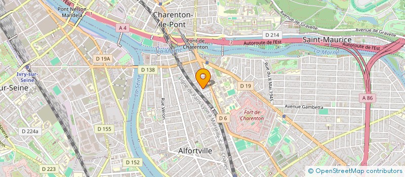 localisation de l'entreprise PLISS ANTILLES  MAISONS-ALFORT