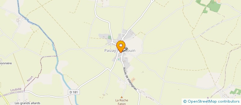 localisation de l'entreprise PLISSON ET CIE à VILLEFAGNAN