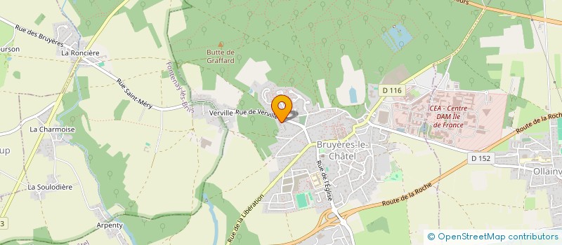 localisation de l'entreprise PLISSON-GIRAUD  BRUYERES-LE-CHATEL