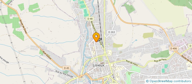 localisation de l'entreprise PLISUN à LISIEUX