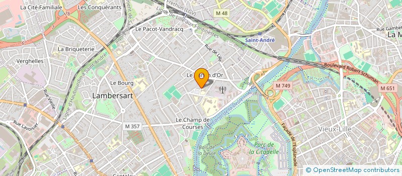 localisation de l'entreprise PLIXIE 2 à LAMBERSART