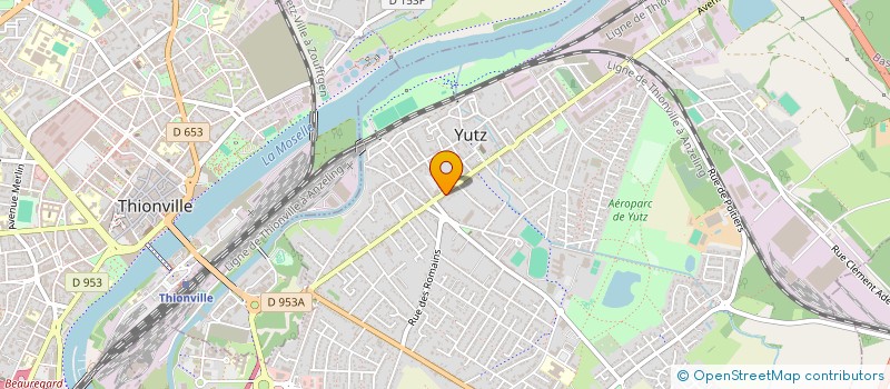 localisation de l'entreprise PLJ à YUTZ
