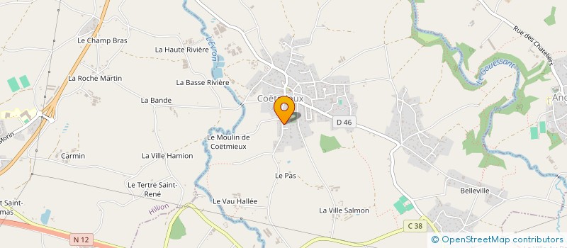 localisation de l'entreprise PLJ  PLENEUF-VAL-ANDRE