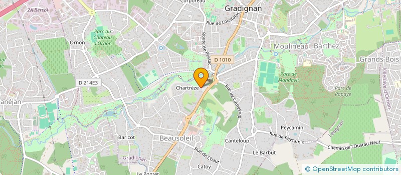 localisation de l'entreprise PLJ IMMOBILIER à GRADIGNAN