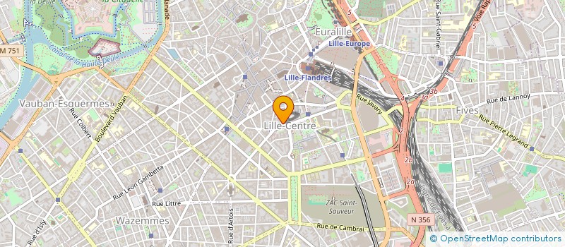 localisation de l'entreprise PLK à LILLE