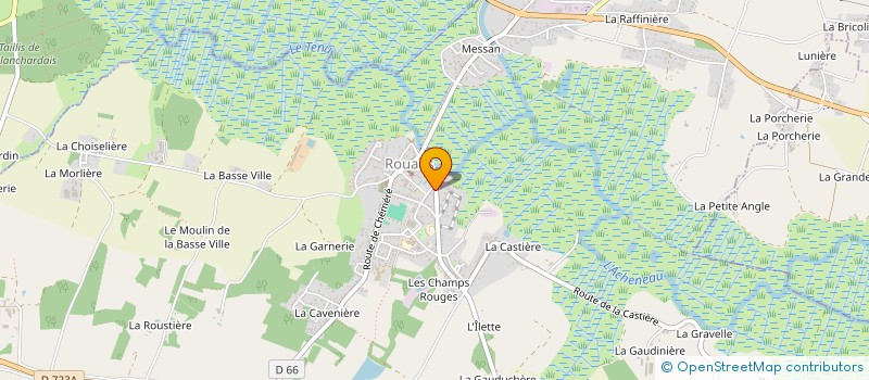 localisation de l'entreprise PLK FAMILLY  ROUANS