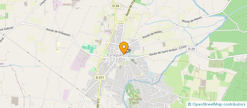 localisation de l'entreprise PLK LEGACY  EYRAGUES