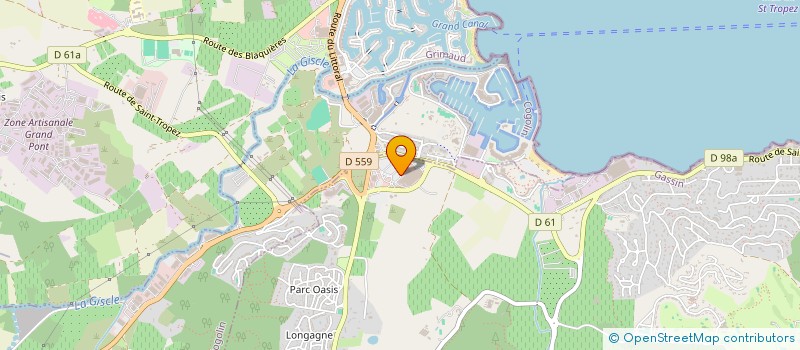 localisation de l'entreprise PLK1  GASSIN