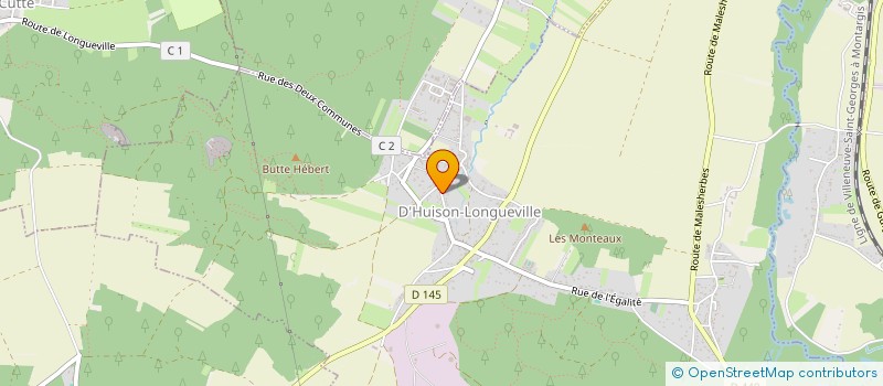 localisation de l'entreprise PLL GROUP à D'HUISON-LONGUEVILLE