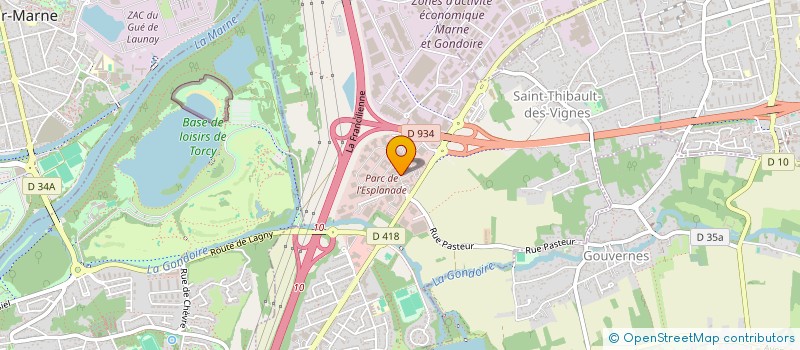 localisation de l'entreprise PLM  SAINT-THIBAULT-DES-VIGNES