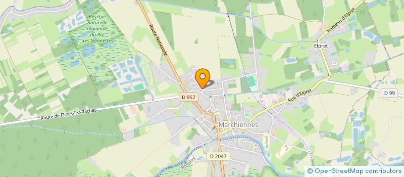 localisation de l'entreprise PLM  MARCHIENNES