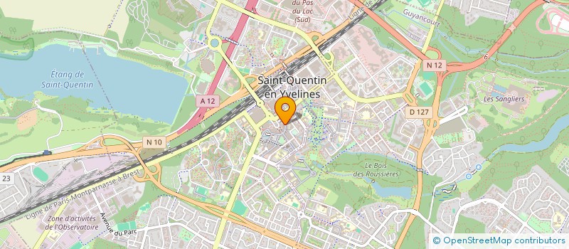 localisation de l'entreprise PLM BAT  MONTIGNY-LE-BRETONNEUX