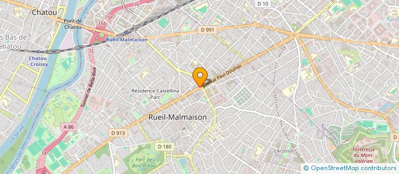 localisation de l'entreprise PLM CONSEILS à RUEIL-MALMAISON