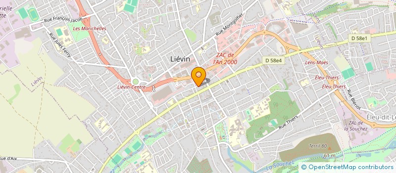 localisation de l'entreprise PLM CONSULTANT  LIEVIN