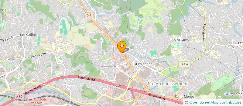localisation de l'entreprise PLM DECO à MARSEILLE