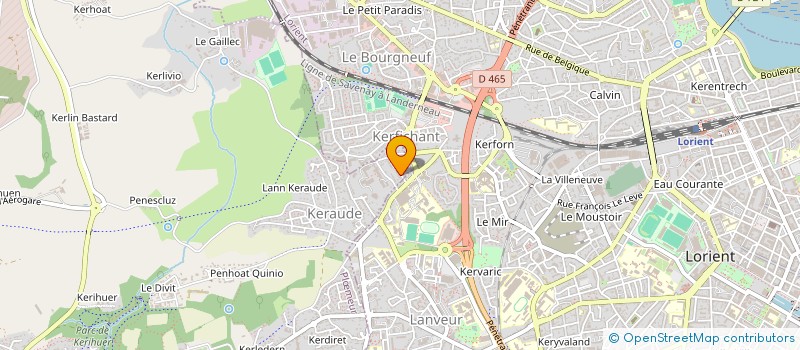 localisation de l'entreprise PLM DIFFUSION à PLOEMEUR
