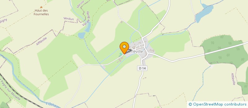 localisation de l'entreprise PLM FERMETURES  PUXIEUX