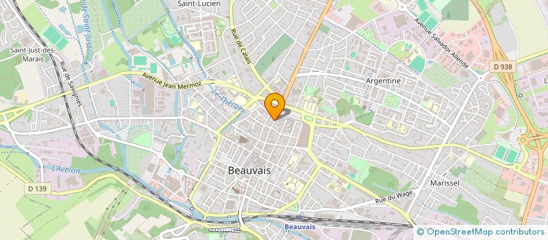 localisation de l'entreprise PLM FINANCE à BEAUVAIS
