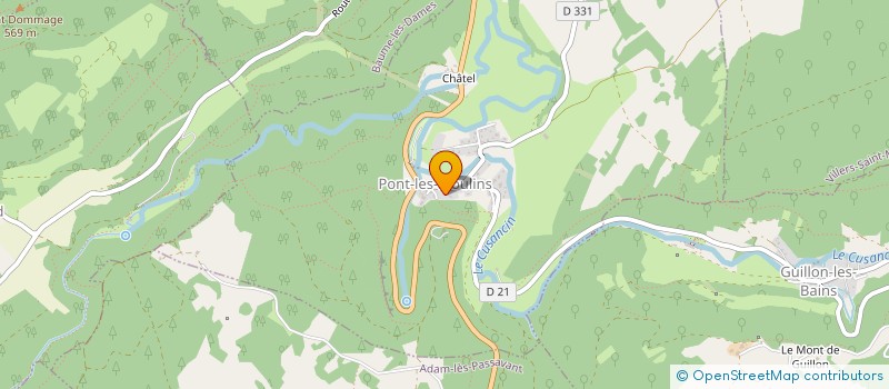 localisation de l'entreprise PLM IMMO  PONT-LES-MOULINS