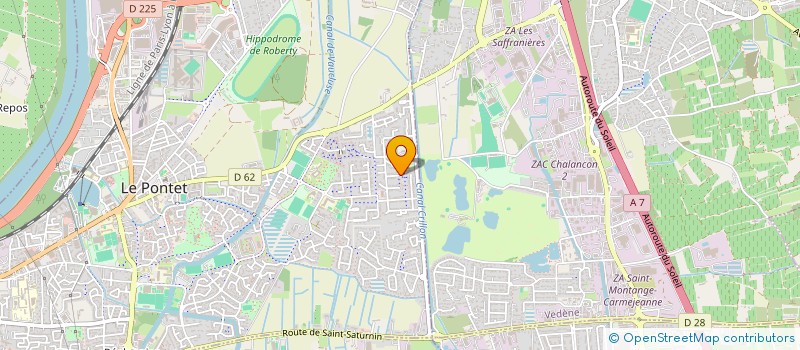 localisation de l'entreprise PLM INVESTX  LE PONTET