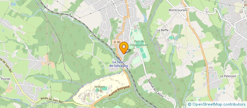 localisation de l'entreprise PLM NEW CO  LA TOUR-DE-SALVAGNY