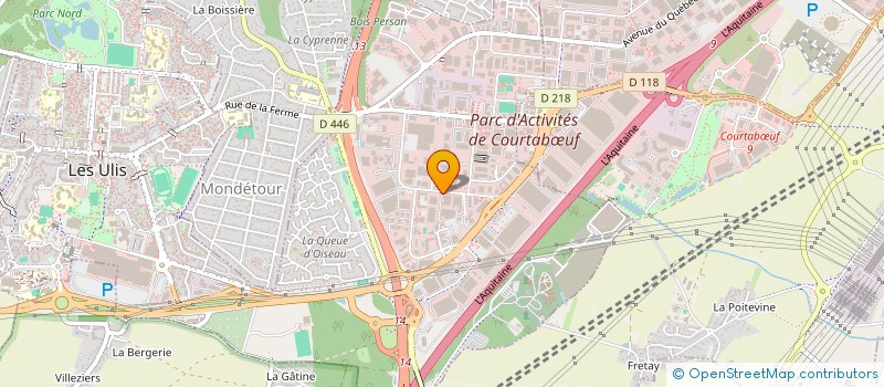 localisation de l'entreprise PLMI à LES ULIS