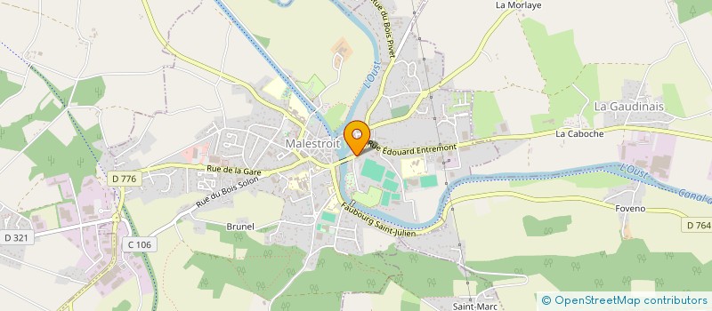 localisation de l'entreprise PLN IMMO  MALESTROIT