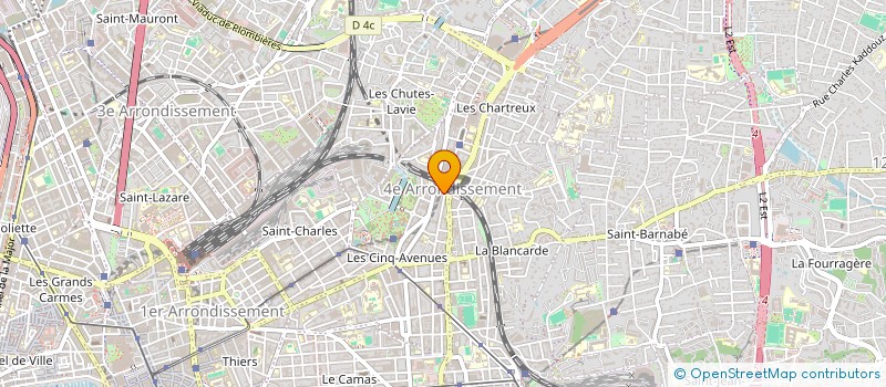 localisation de l'entreprise PLO à MARSEILLE