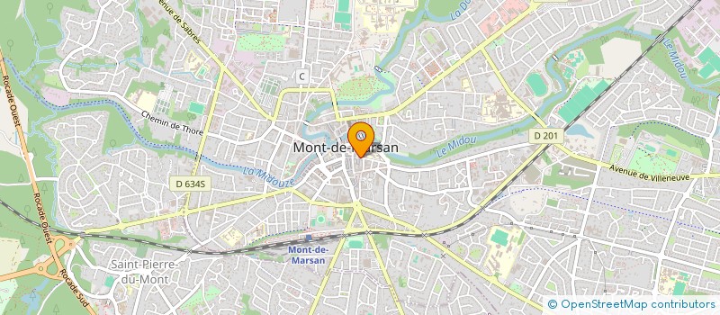 localisation de l'entreprise PLOCAT à MONT-DE-MARSAN
