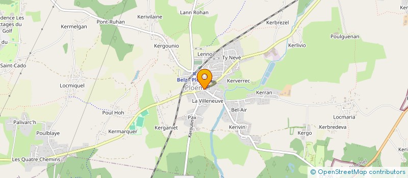 localisation de l'entreprise PLOEMEL  PLOEMEL