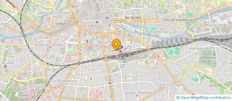 localisation de l'entreprise PLOERMEL GARE  RENNES